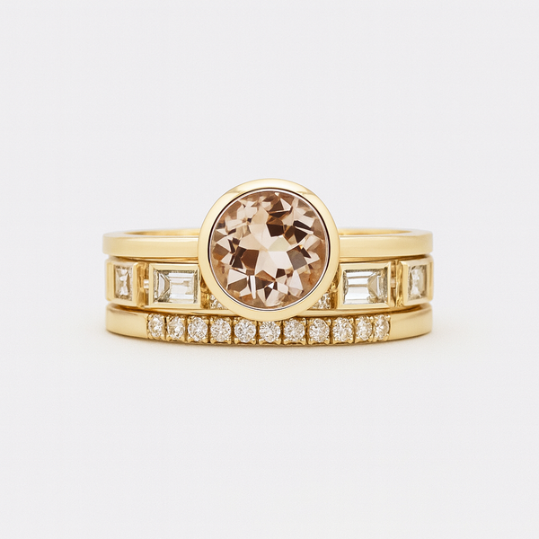 Colette - Crystal Ring Set