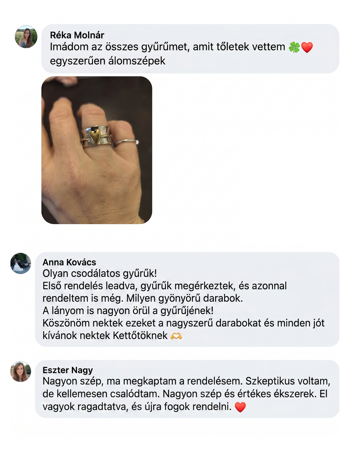 Ellenőrzött vásárlói vélemények